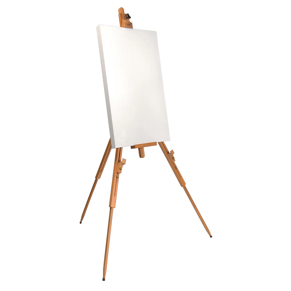 Heavy Duty Tripod Easel - Beech Wood - Image 2